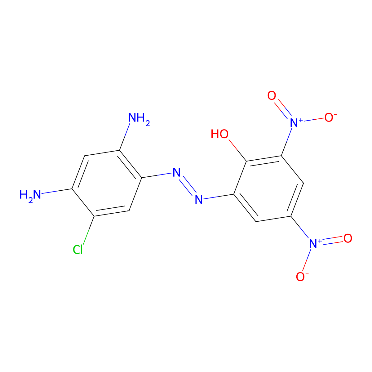 Mordant Brown 48 molecular structure, CAS 6232-53-7