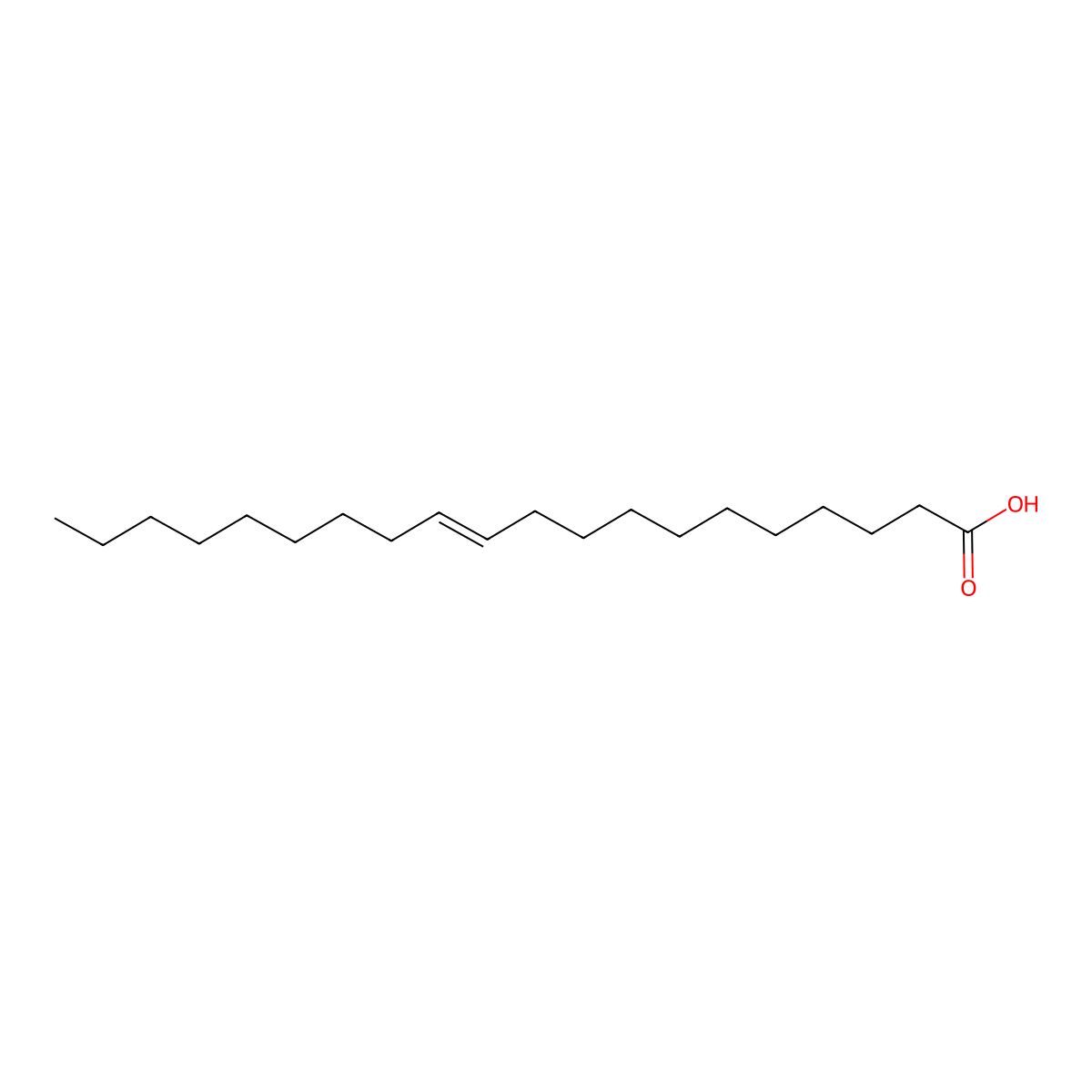 11-Eicosenoic Acid molecular structure, CAS 62322-84-3