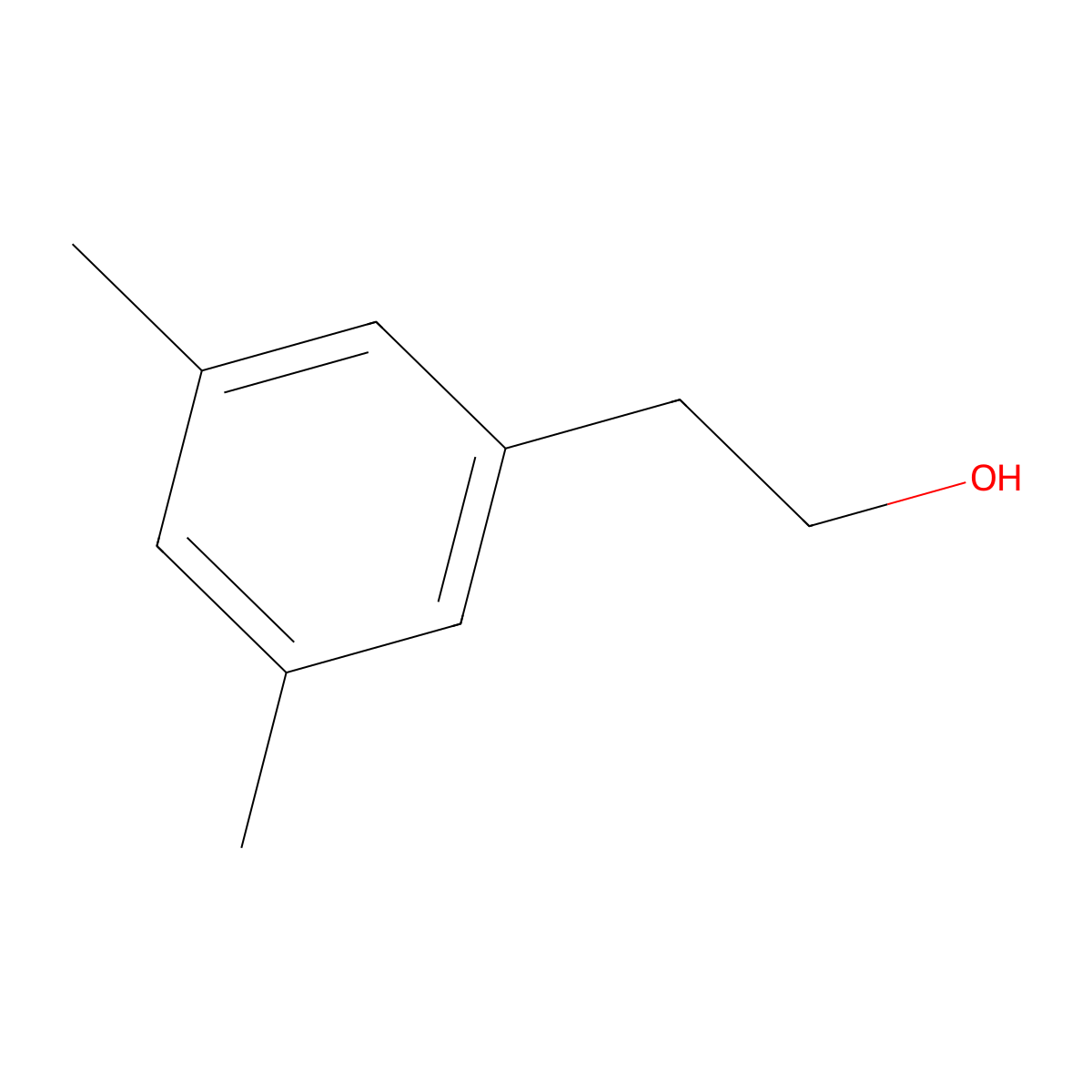 2-(3,5-Dimethylphenyl)ethanol molecular structure, CAS 62343-67-3