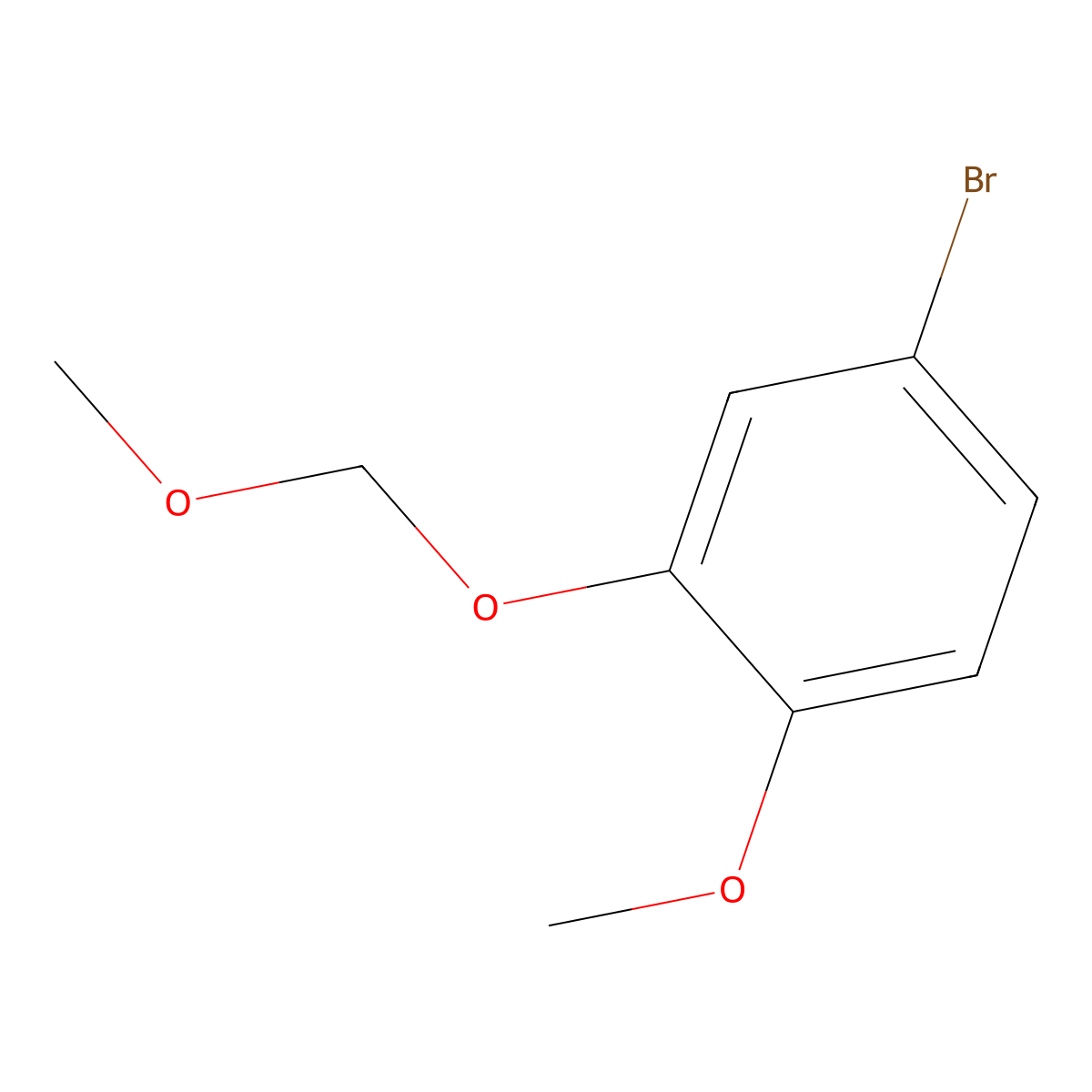 4-Bromo-1-methoxy-2-(methoxymethoxy)benzene molecular structure, CAS 623550-16-3