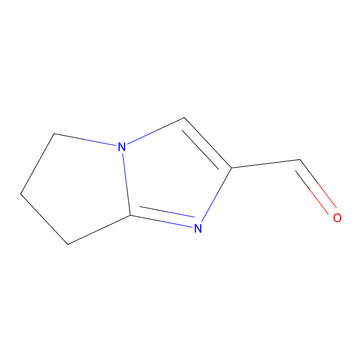 6,7-Dihydro-5H-pyrrolo[1,2-a]imidazole-2-carboxaldehyde molecular structure, CAS 623564-38-5