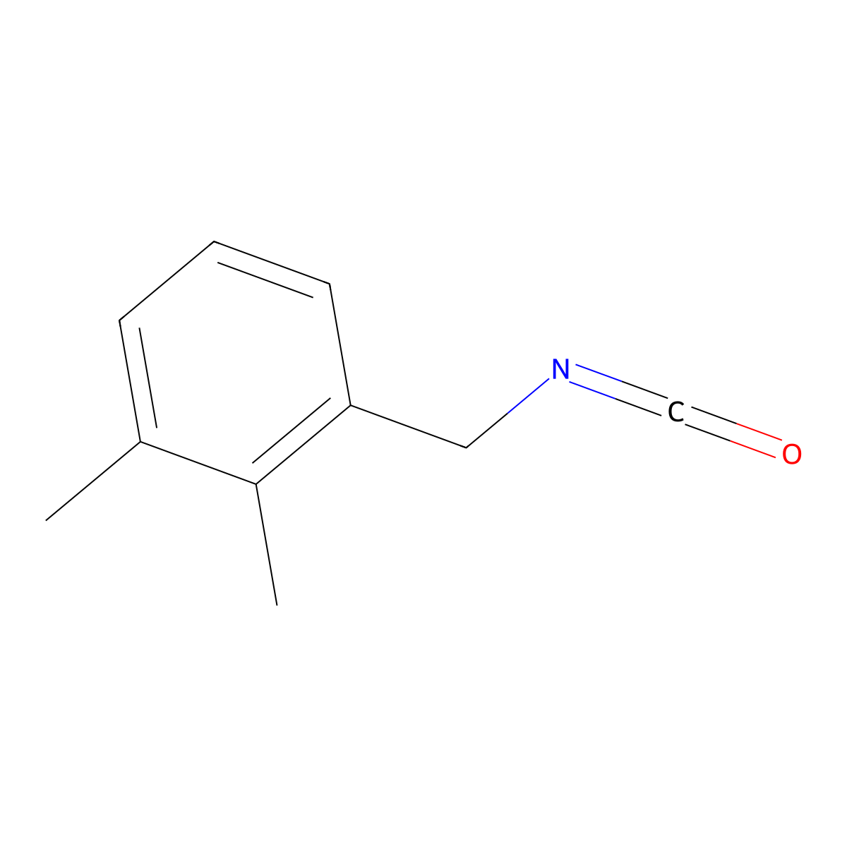1-(Isocyanatomethyl)-2,3-dimethylbenzene molecular structure, CAS 623569-70-0