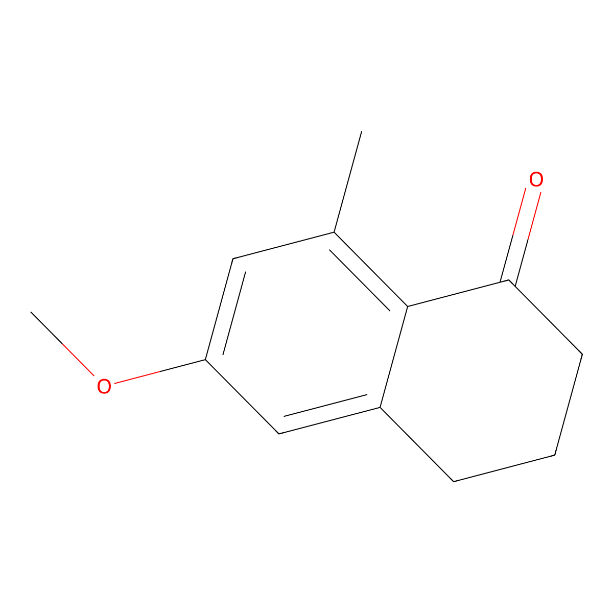 6-methoxy-8-methyl-3,4-dihydronaphthalen-1(2H)-one molecular structure, CAS 62358-79-6