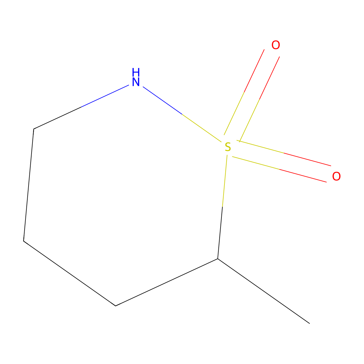 6-Methyl-1lambda6,2-thiazinane-1,1-dione molecular structure, CAS 623581-88-4