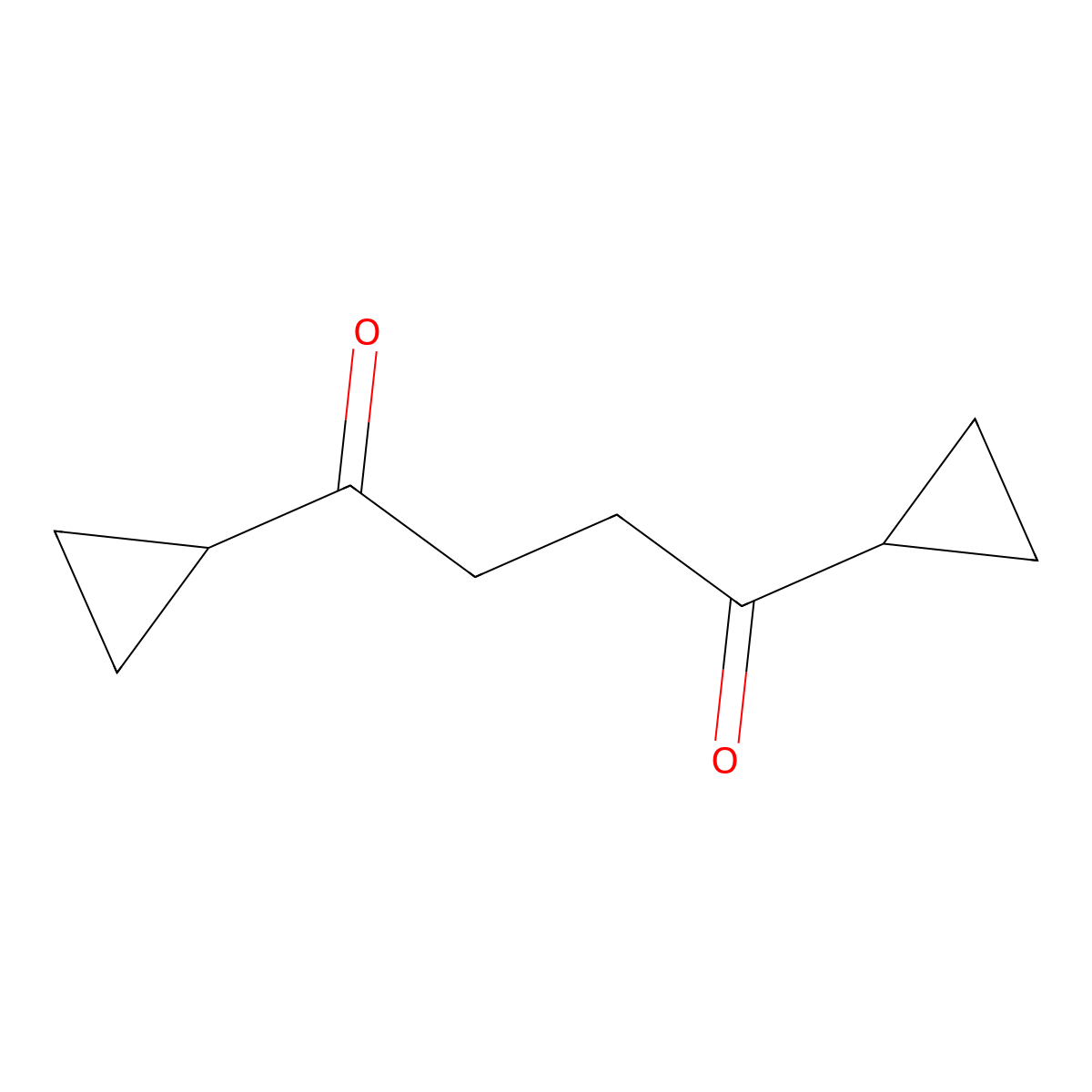 1,4-Dicyclopropylbutane-1,4-dione molecular structure, CAS 62381-30-0