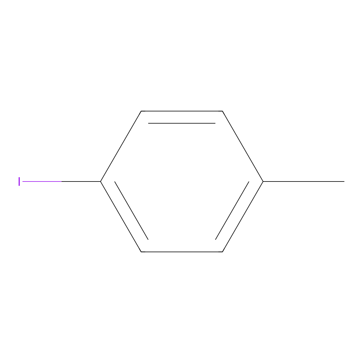 4-Iodotoluene molecular structure, CAS 624-31-7