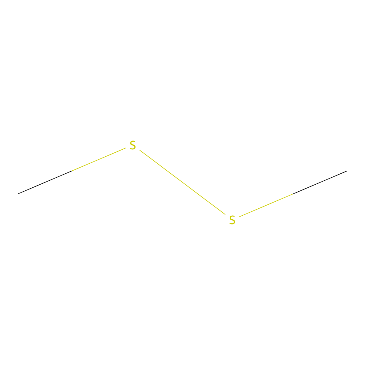 Dimethyl Disulfide molecular structure, CAS 624-92-0