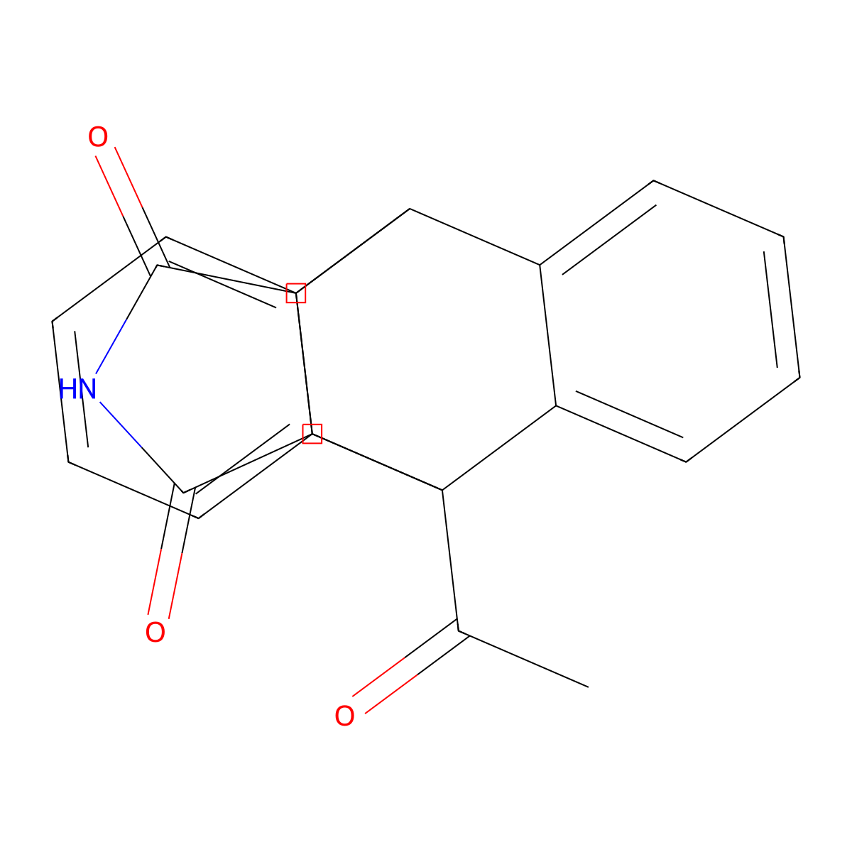 1-Acetyl-17-azapentacyclo[6.6.5.0~2,7~.0~9,14~.0~15,19~]nonadeca-2,4,6,9,11,13-hexaene-16,18-dione molecular structure, CAS 6240-86-4