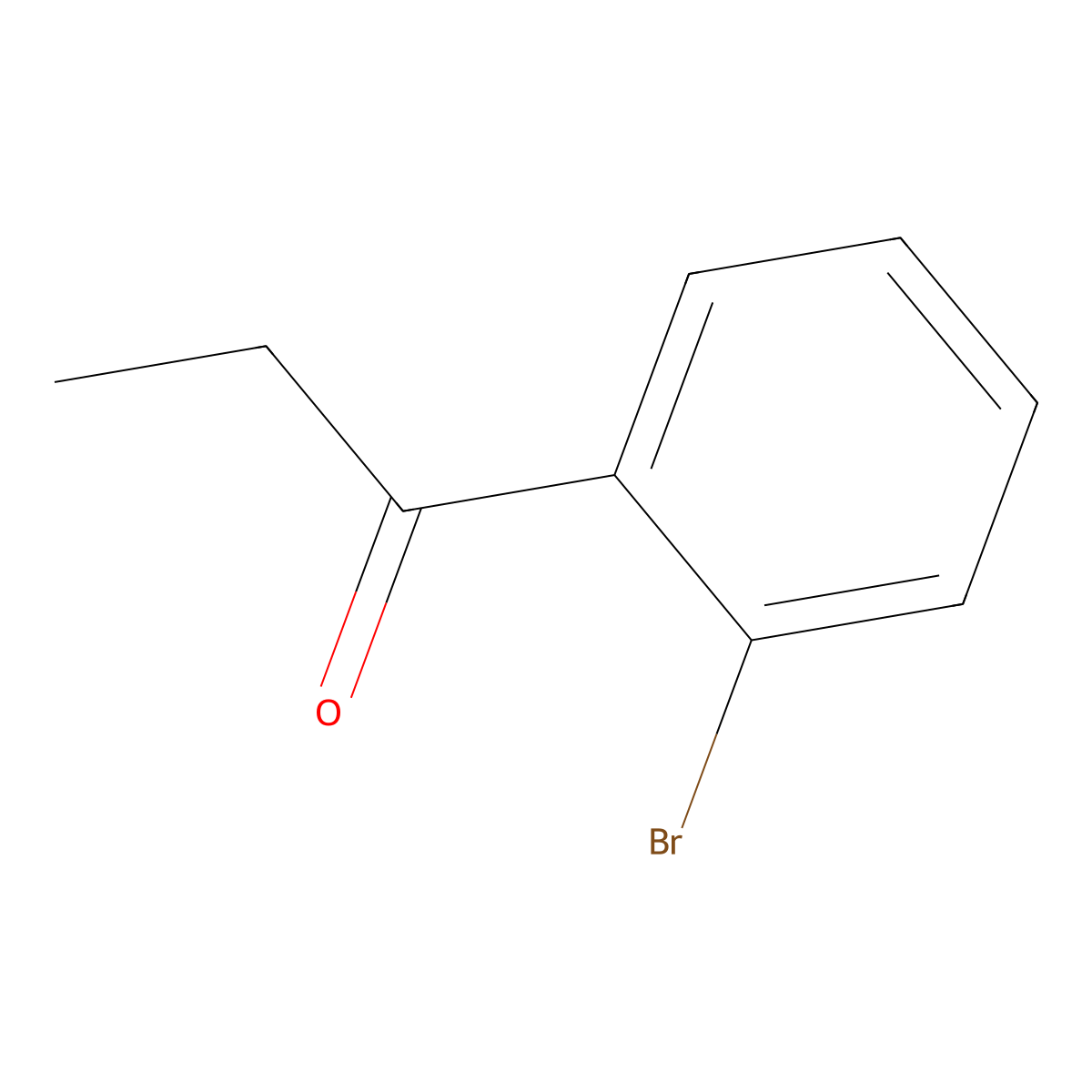 2'-Bromopropiophenone molecular structure, CAS 62403-86-5