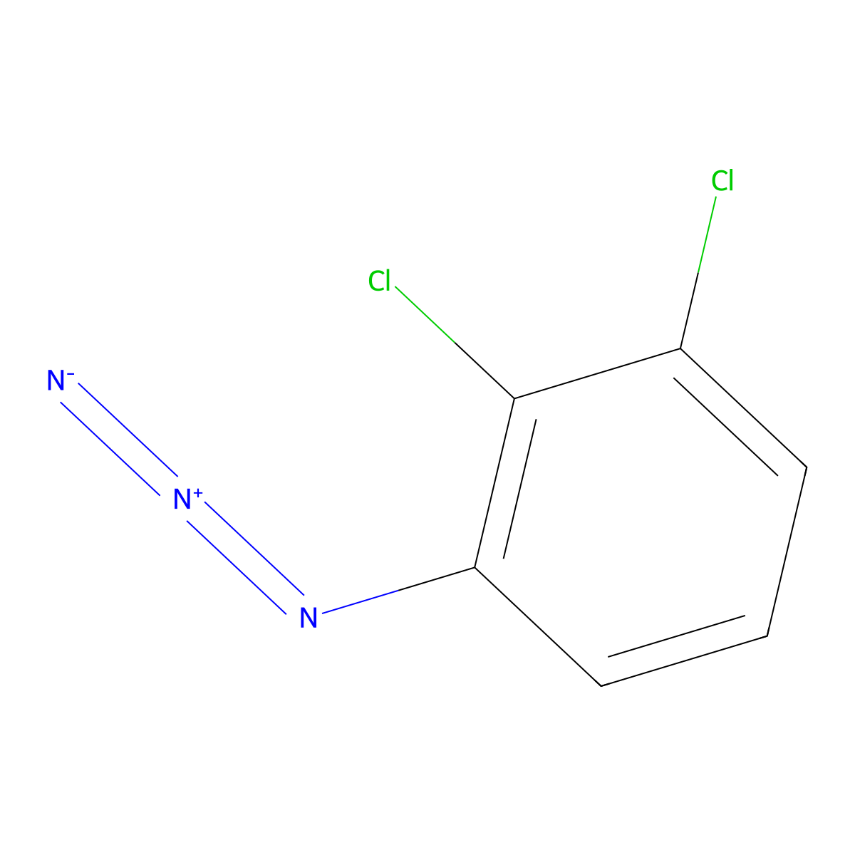 1-Azido-2,3-dichlorobenzene molecular structure, CAS 62416-02-8