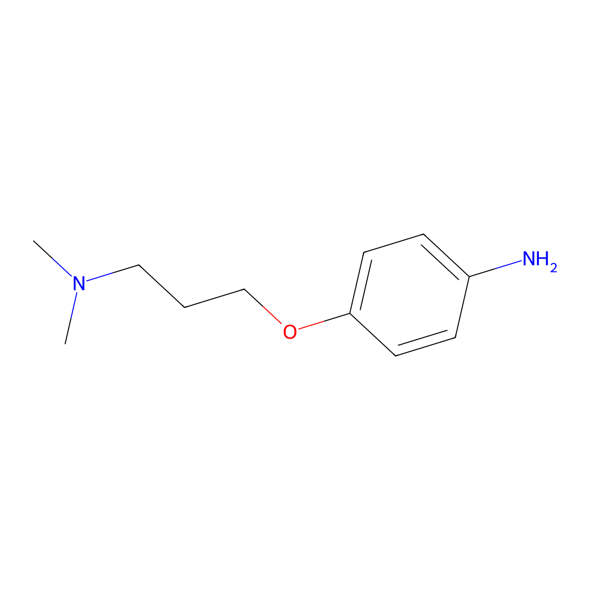 4-(3-(Dimethylamino)propoxy)aniline molecular structure, CAS 62424-88-8