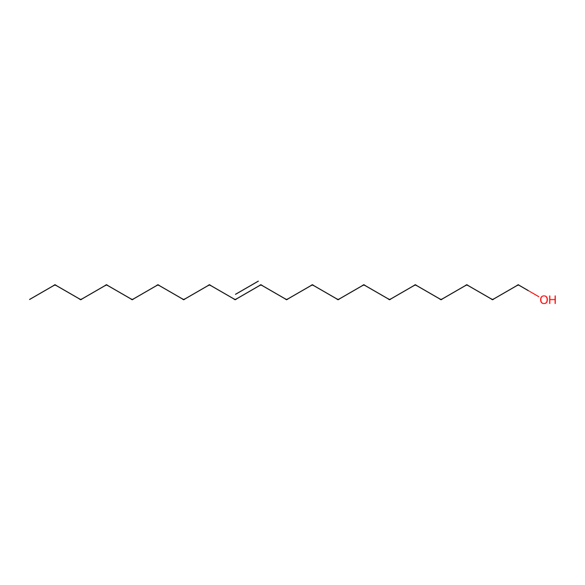 (11Z)-11-Eicosen-1-ol molecular structure, CAS 62442-62-0