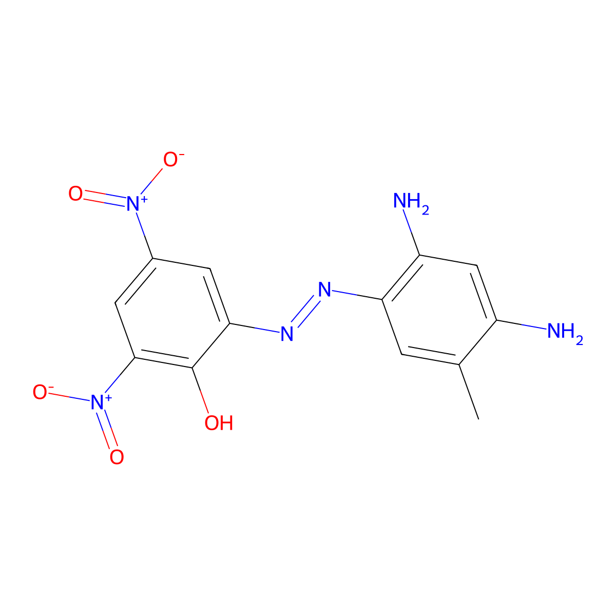 Mordant Brown 4 molecular structure, CAS 6247-27-4