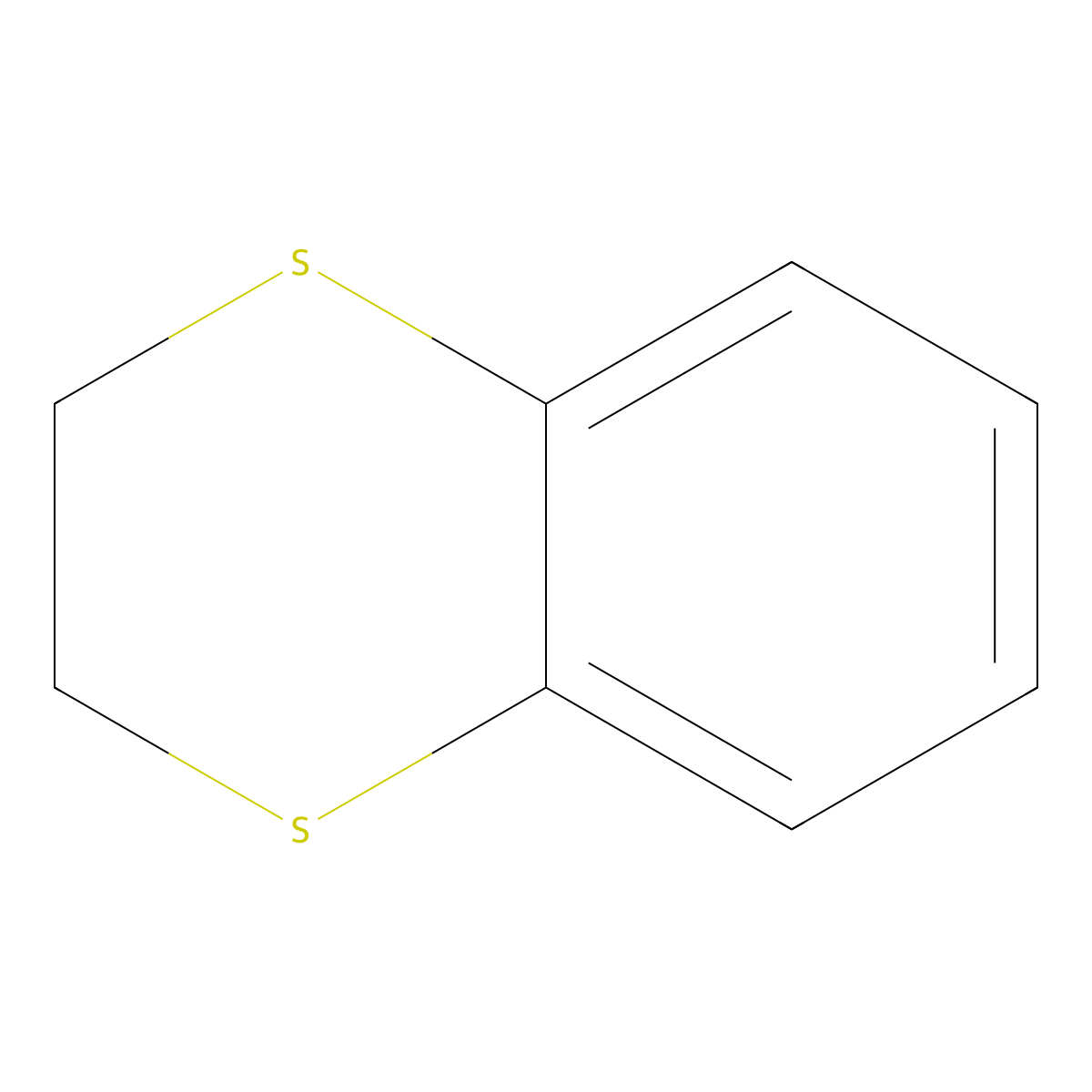 2,3-Dihydro-1,4-benzodithiine molecular structure, CAS 6247-55-8