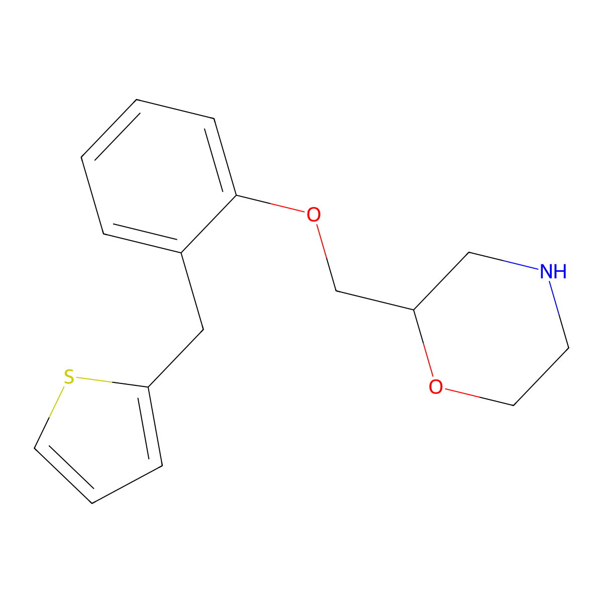 Teniloxazine molecular structure, CAS 62473-79-4