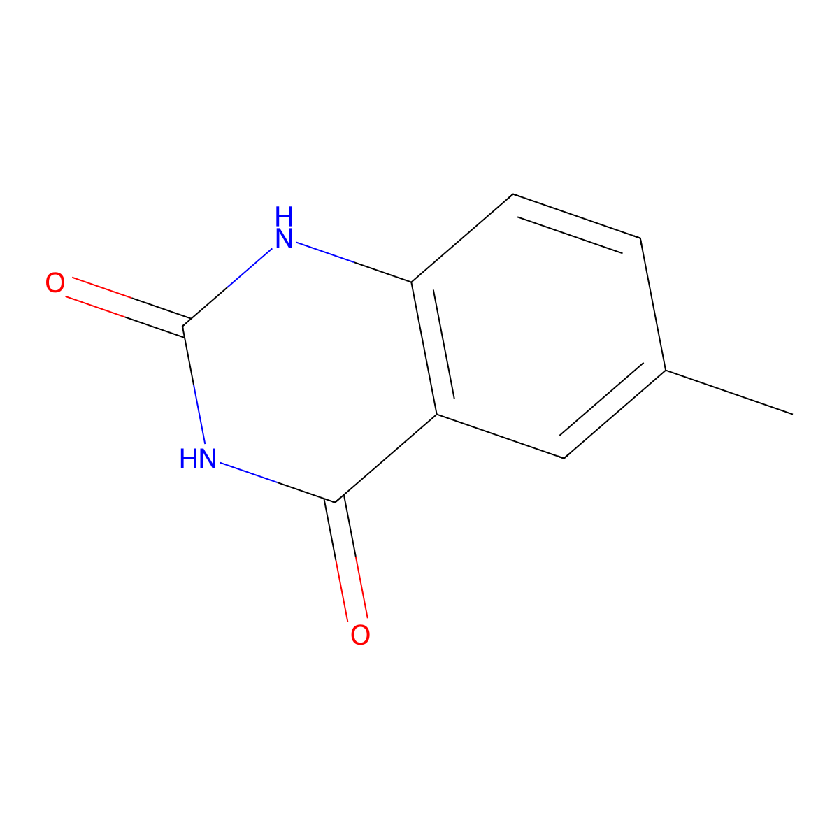 6-methylquinazoline-2,4(1H,3H)-dione molecular structure, CAS 62484-16-6