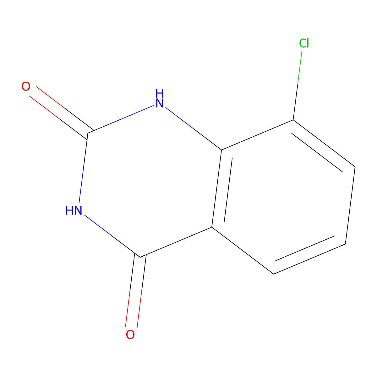 8-Chloroquinazoline-2,4(1H,3H)-dione molecular structure, CAS 62484-22-4