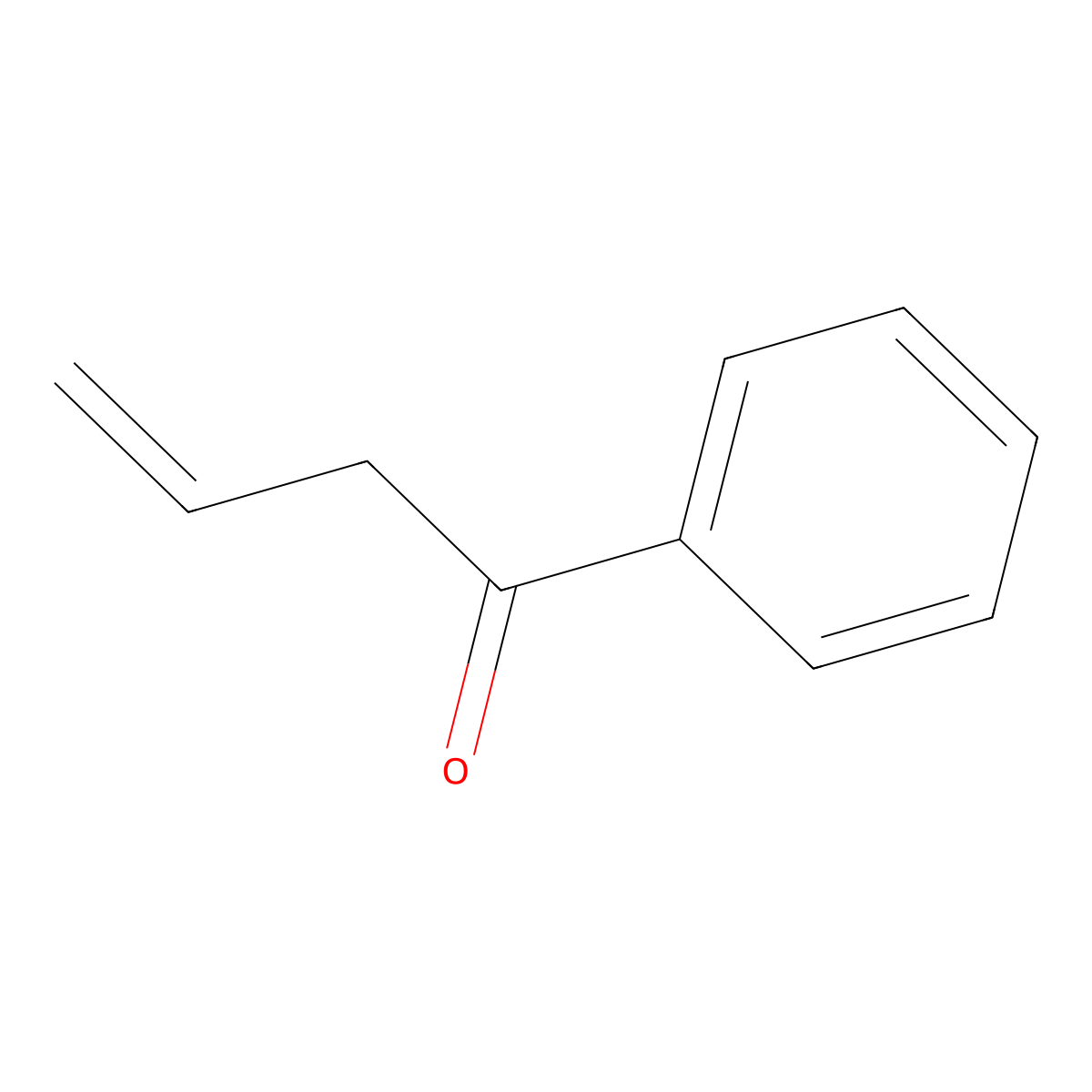 1-Phenylbut-3-en-1-one molecular structure, CAS 6249-80-5