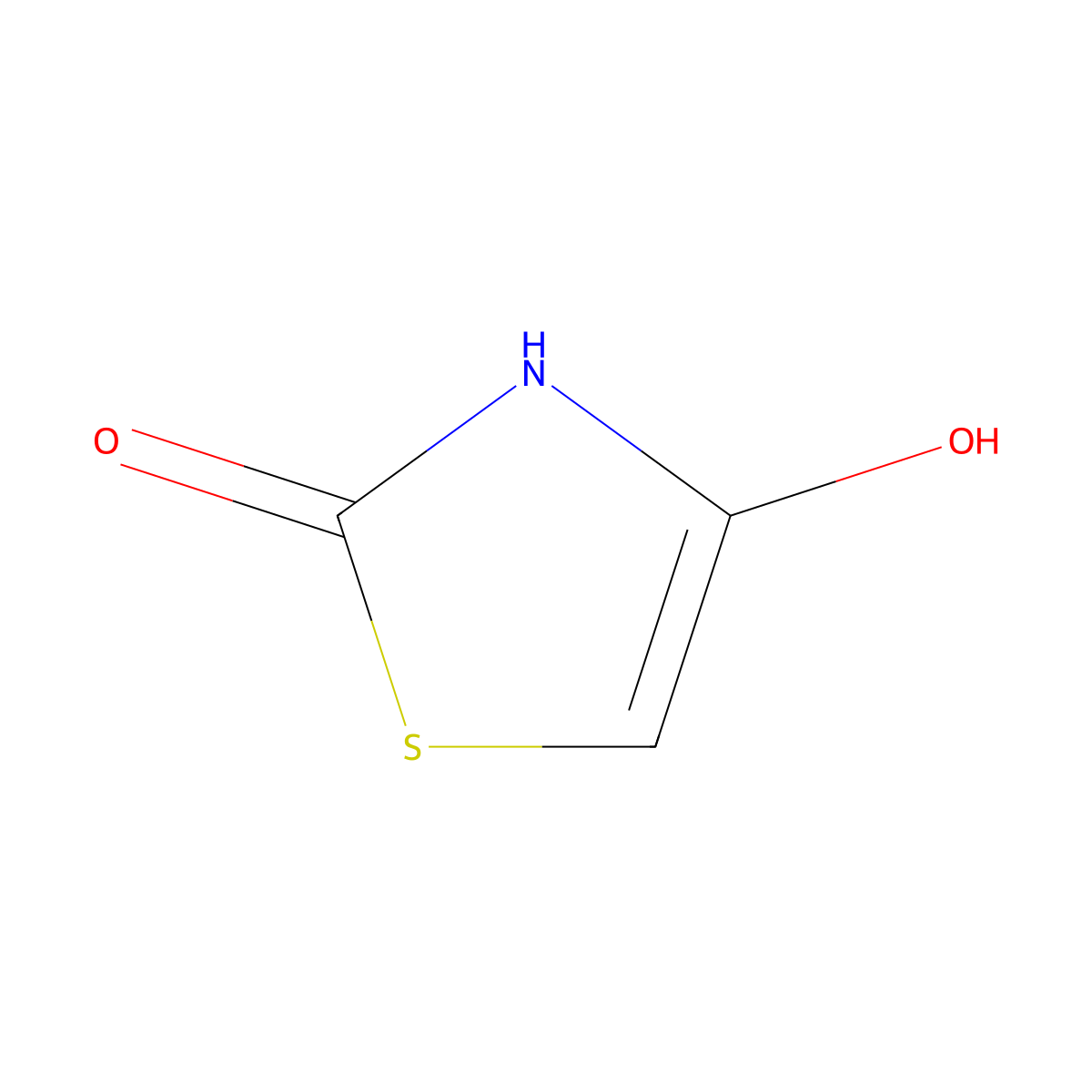2,4-Dihydroxythiazole molecular structure, CAS 625-85-4