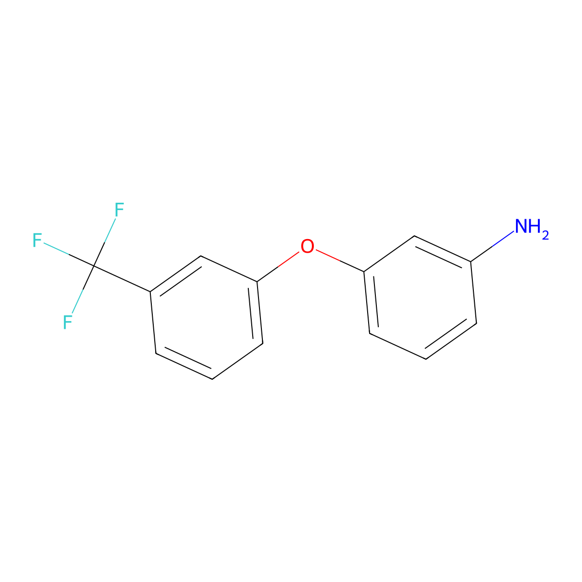 3-[3-(Trifluoromethyl)phenoxy]aniline molecular structure, CAS 625106-28-7