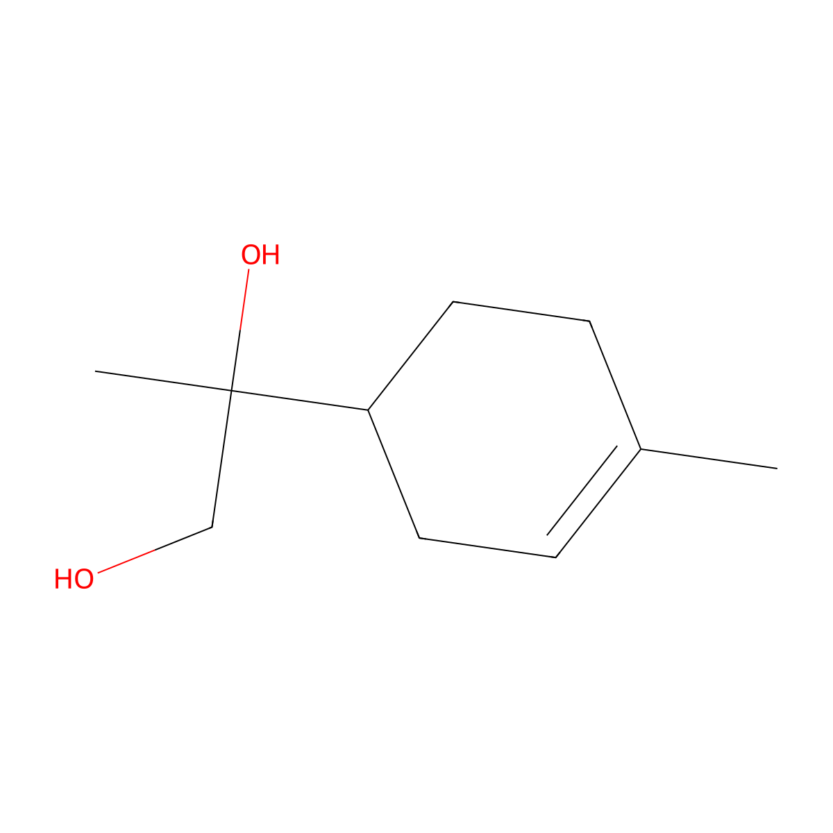 Uroterpenol molecular structure, CAS 6252-35-3