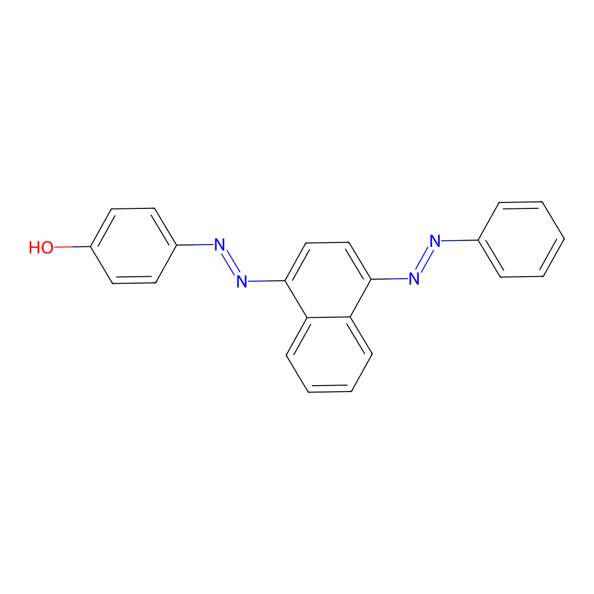 Disperse Orange 13 molecular structure, CAS 6253-10-7