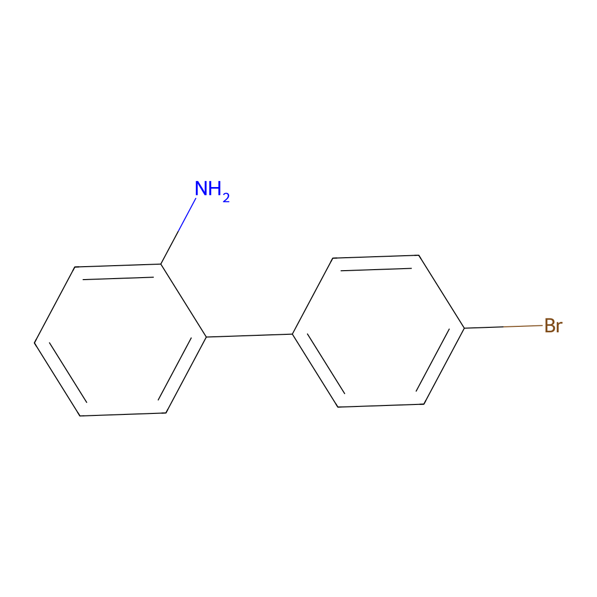 2-(4'-Bromophenyl)aniline molecular structure, CAS 62532-98-3