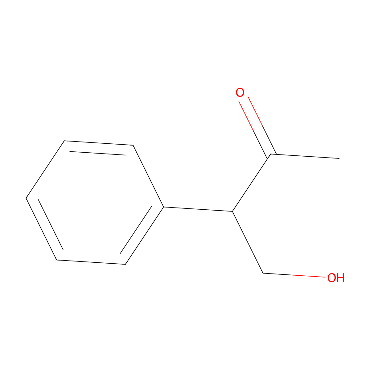 4-Hydroxy-3-phenylbutan-2-one molecular structure, CAS 62559-37-9