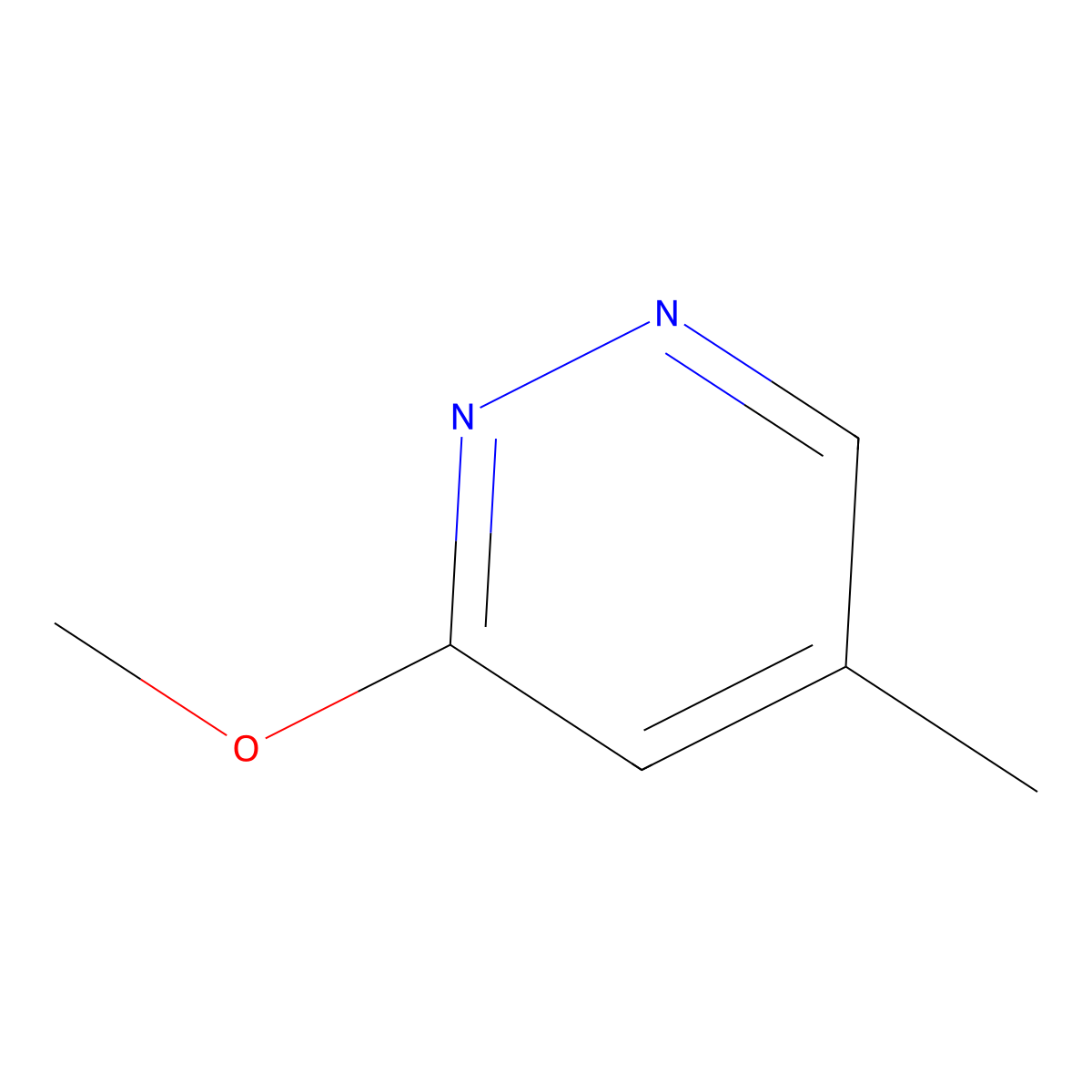 3-Methoxy-5-methylpyridazine molecular structure, CAS 62567-47-9