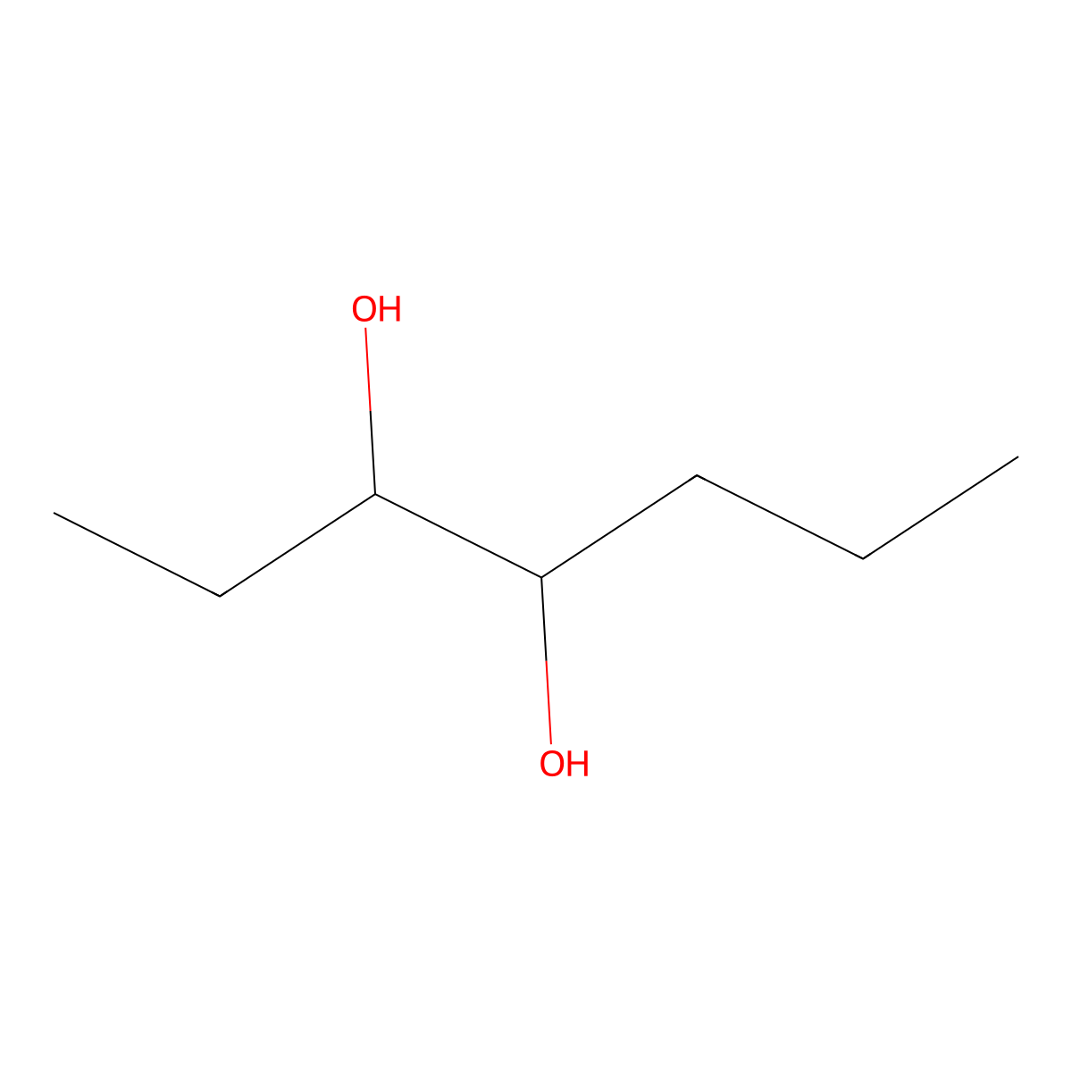Heptane-3,4-diol molecular structure, CAS 62593-33-3