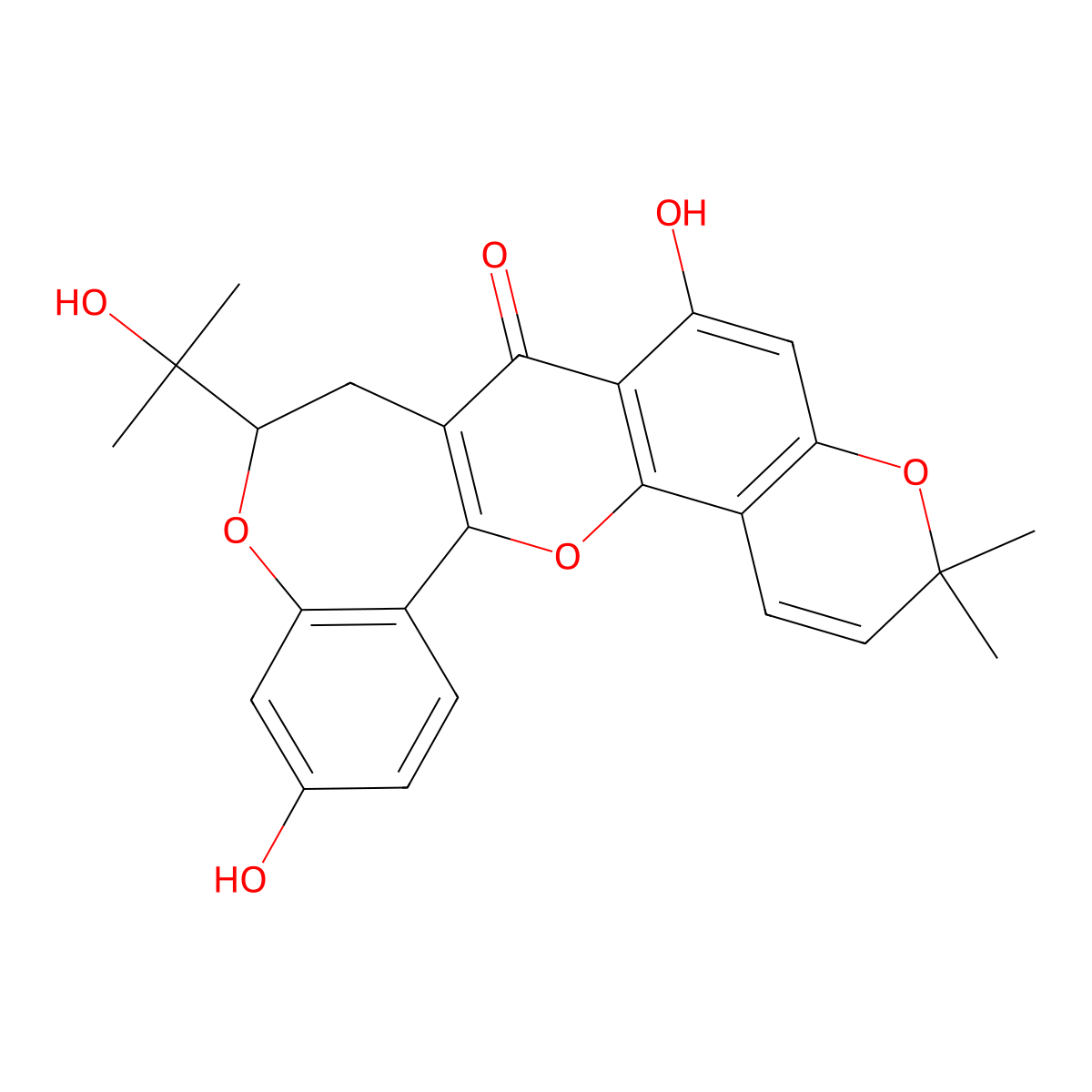 Neocyclomorusin molecular structure, CAS 62596-35-4