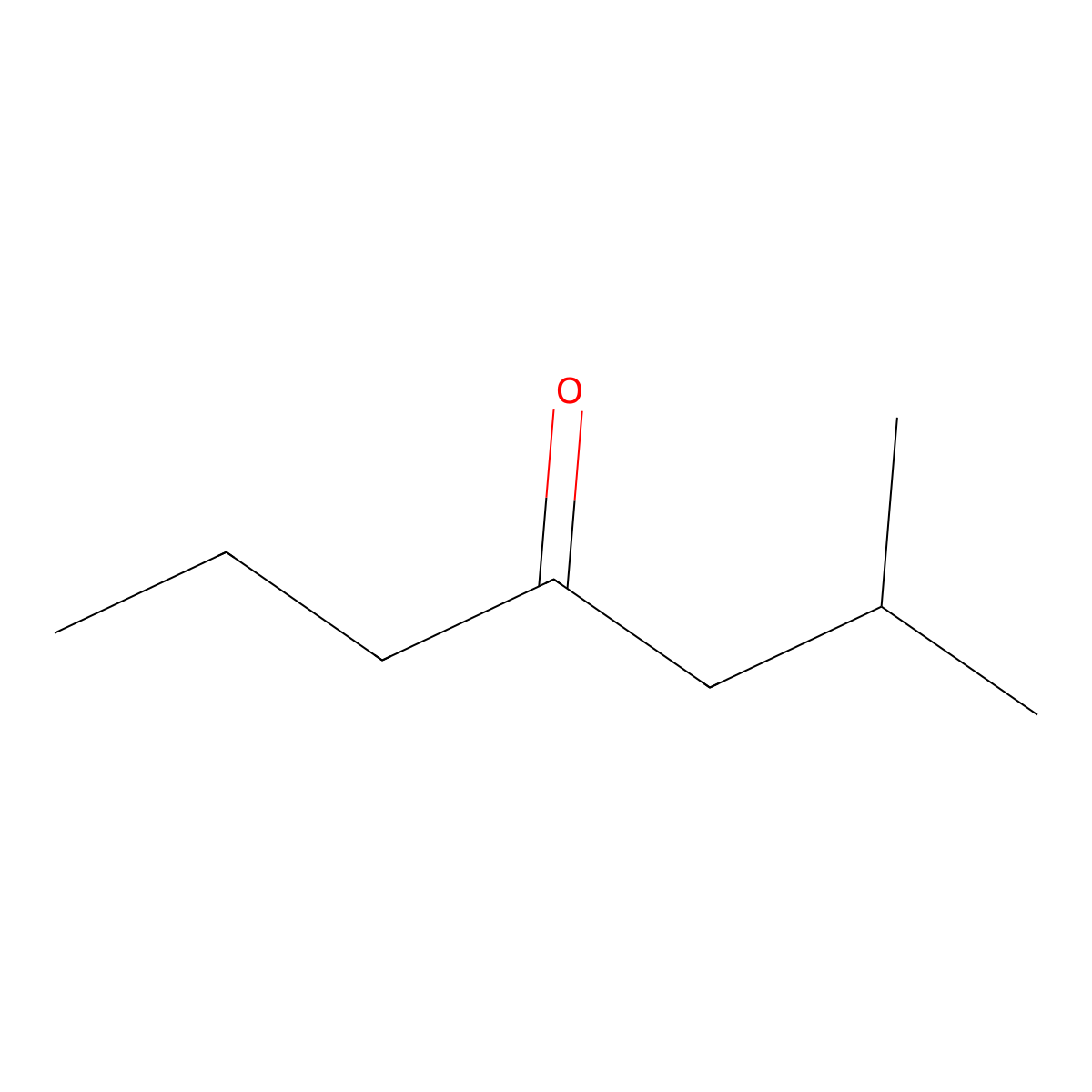 2-Methyl-4-heptanone molecular structure, CAS 626-33-5