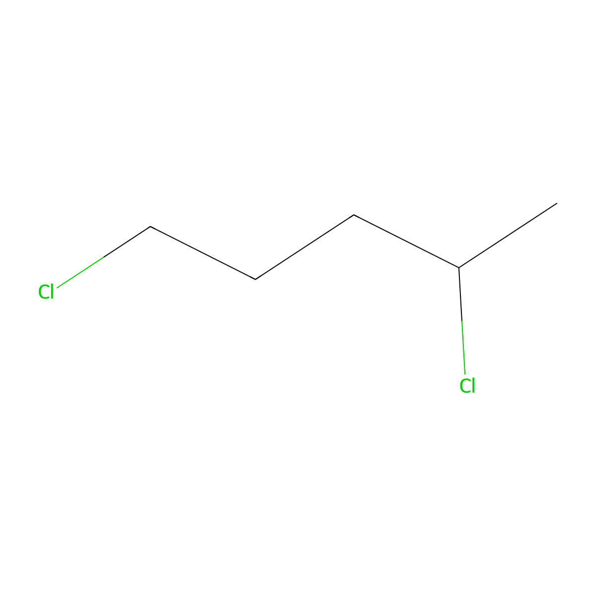 1,4-Dichloropentane molecular structure, CAS 626-92-6