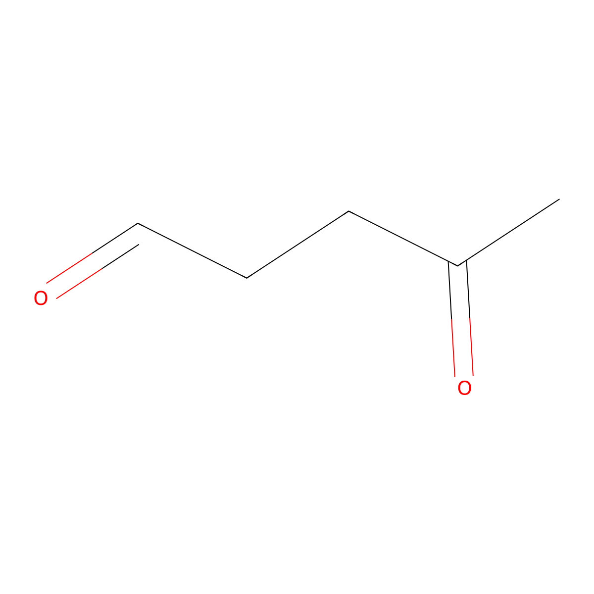 4-Oxopentanal molecular structure, CAS 626-96-0