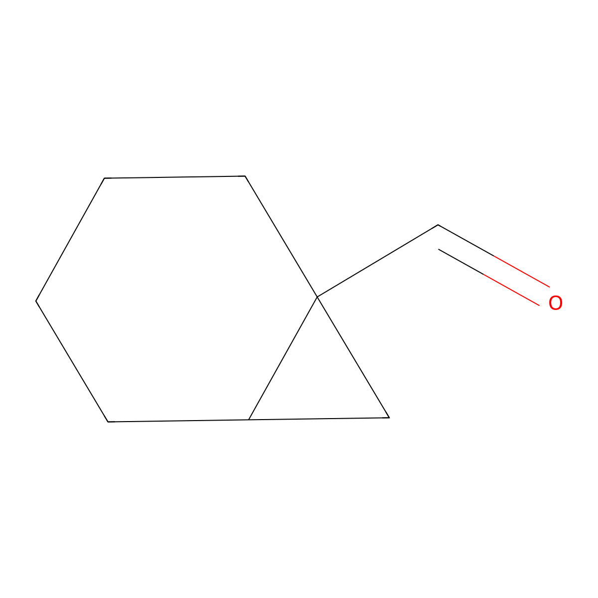 Bicyclo(4.1.0)heptane-1-carbaldehyde molecular structure, CAS 62609-34-1