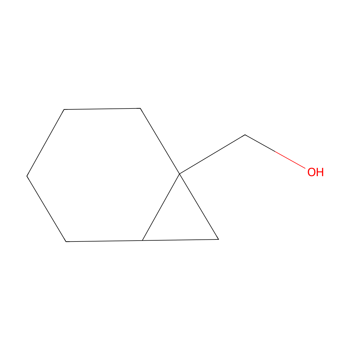 {Bicyclo[4.1.0]heptan-1-yl}methanol molecular structure, CAS 62609-35-2