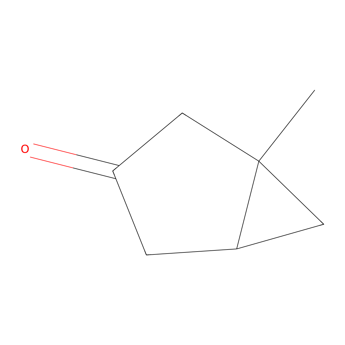 1-Methylbicyclo[3.1.0]hexan-3-one molecular structure, CAS 6262-68-6