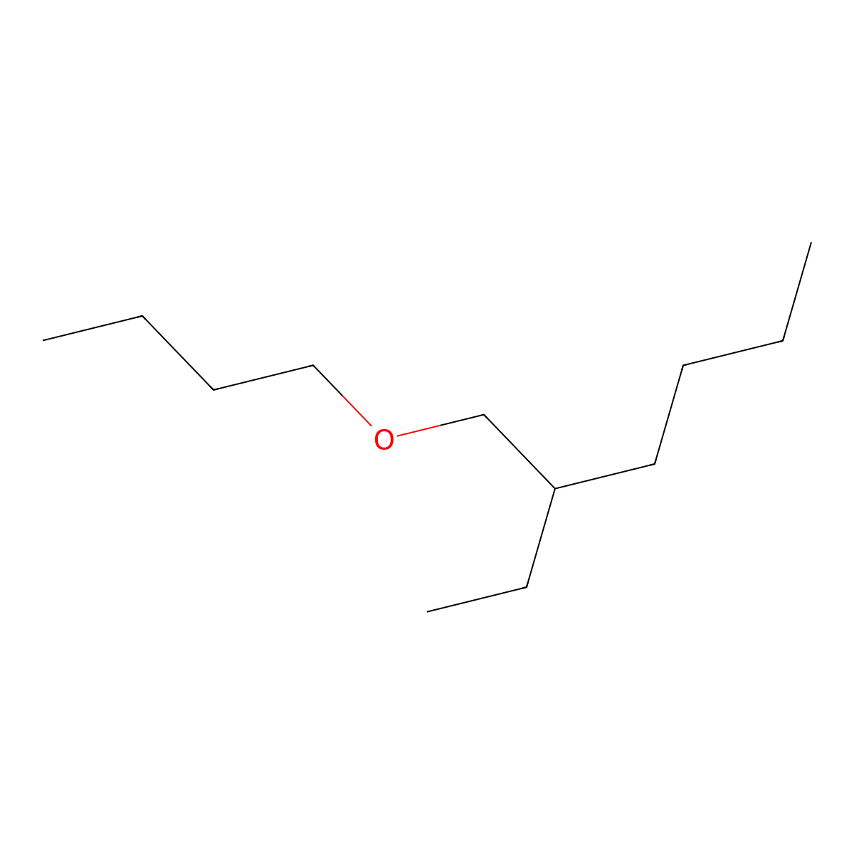 3-(Butoxymethyl)heptane molecular structure, CAS 62625-25-6