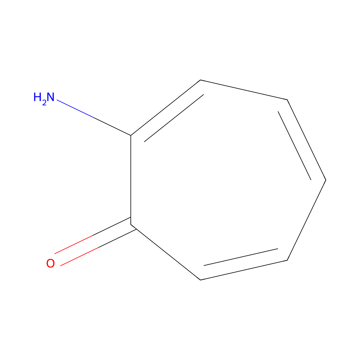 2-Aminotropone molecular structure, CAS 6264-93-3