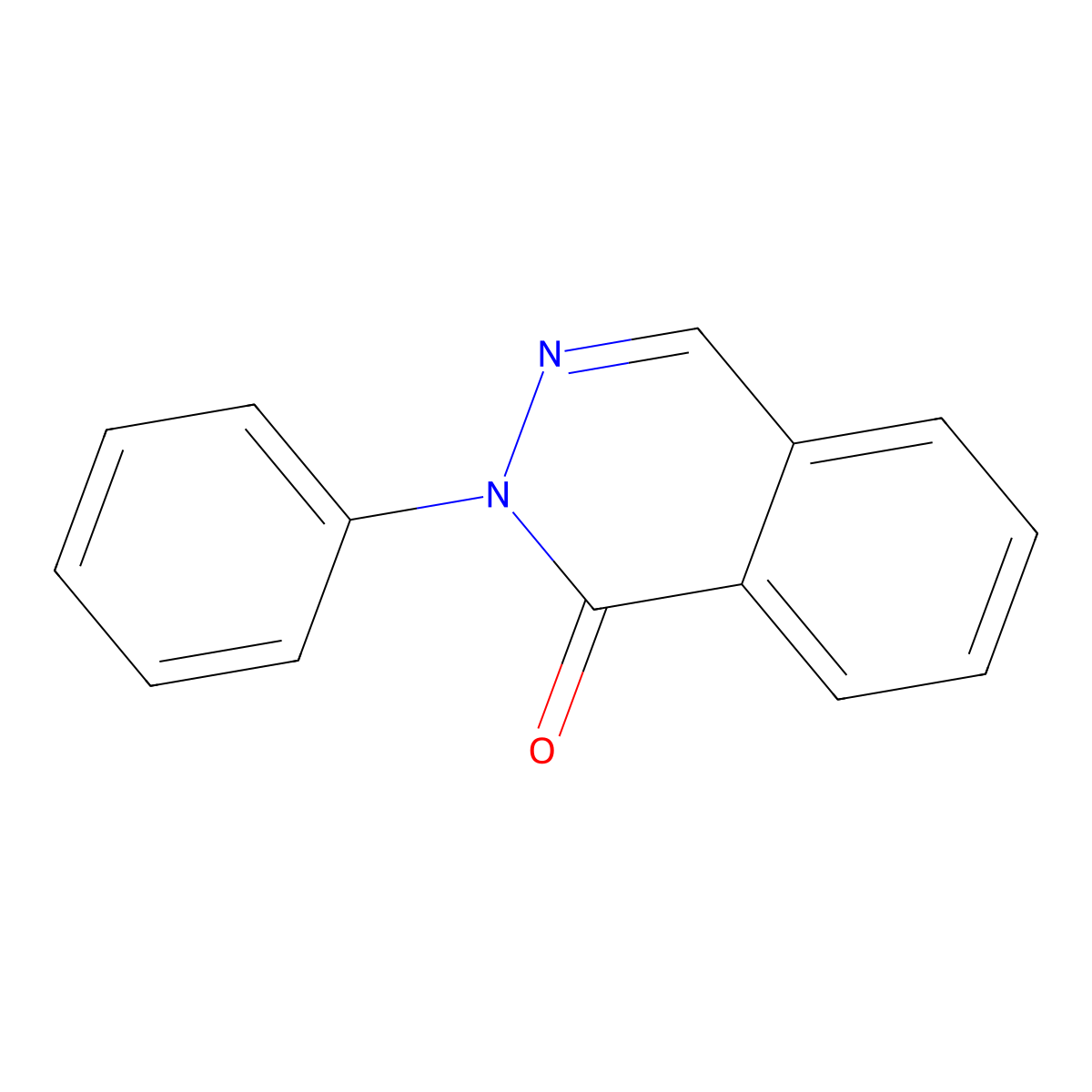 2-Phenylphthalazin-1(2h)-one molecular structure, CAS 6266-49-5