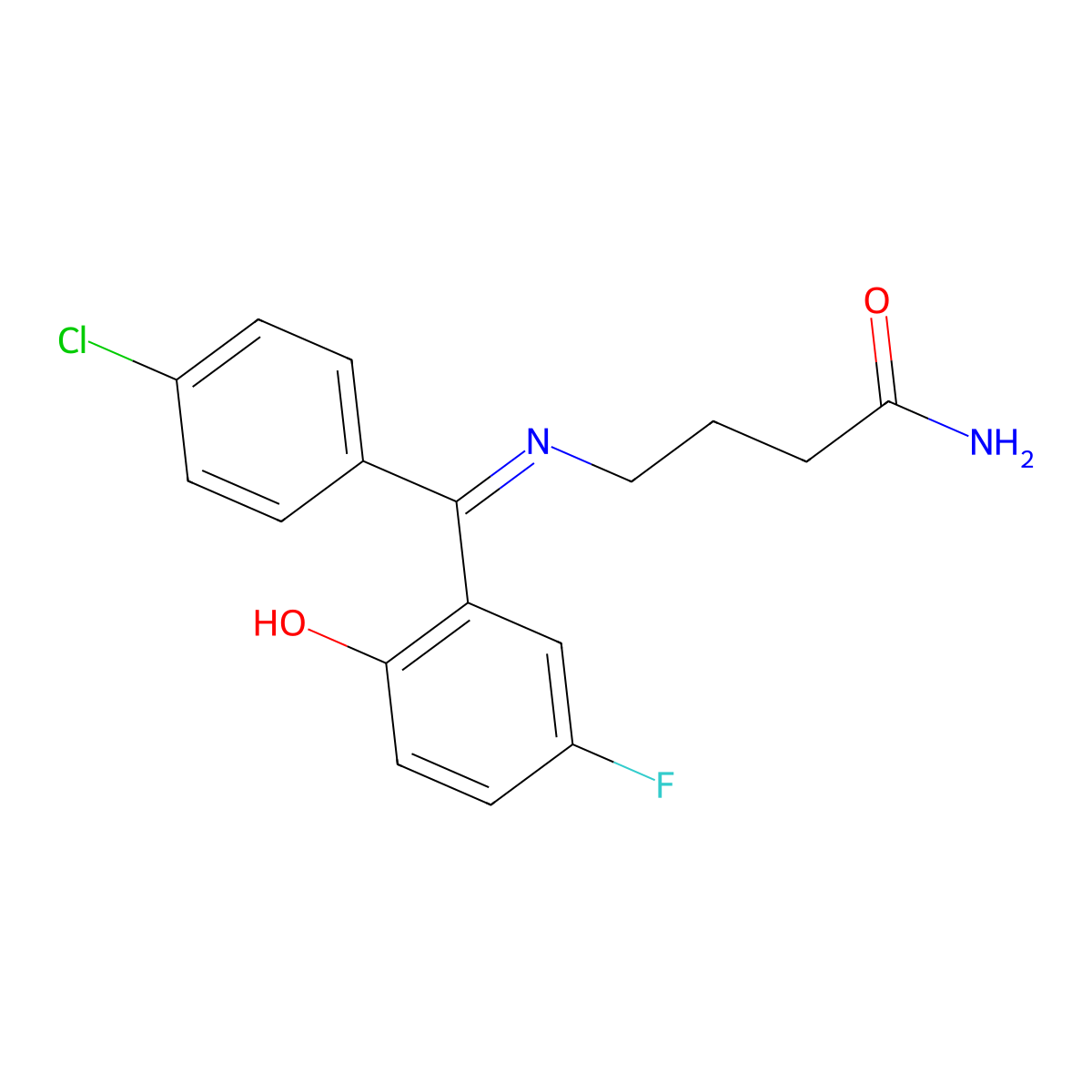 Progabide molecular structure, CAS 62666-20-0