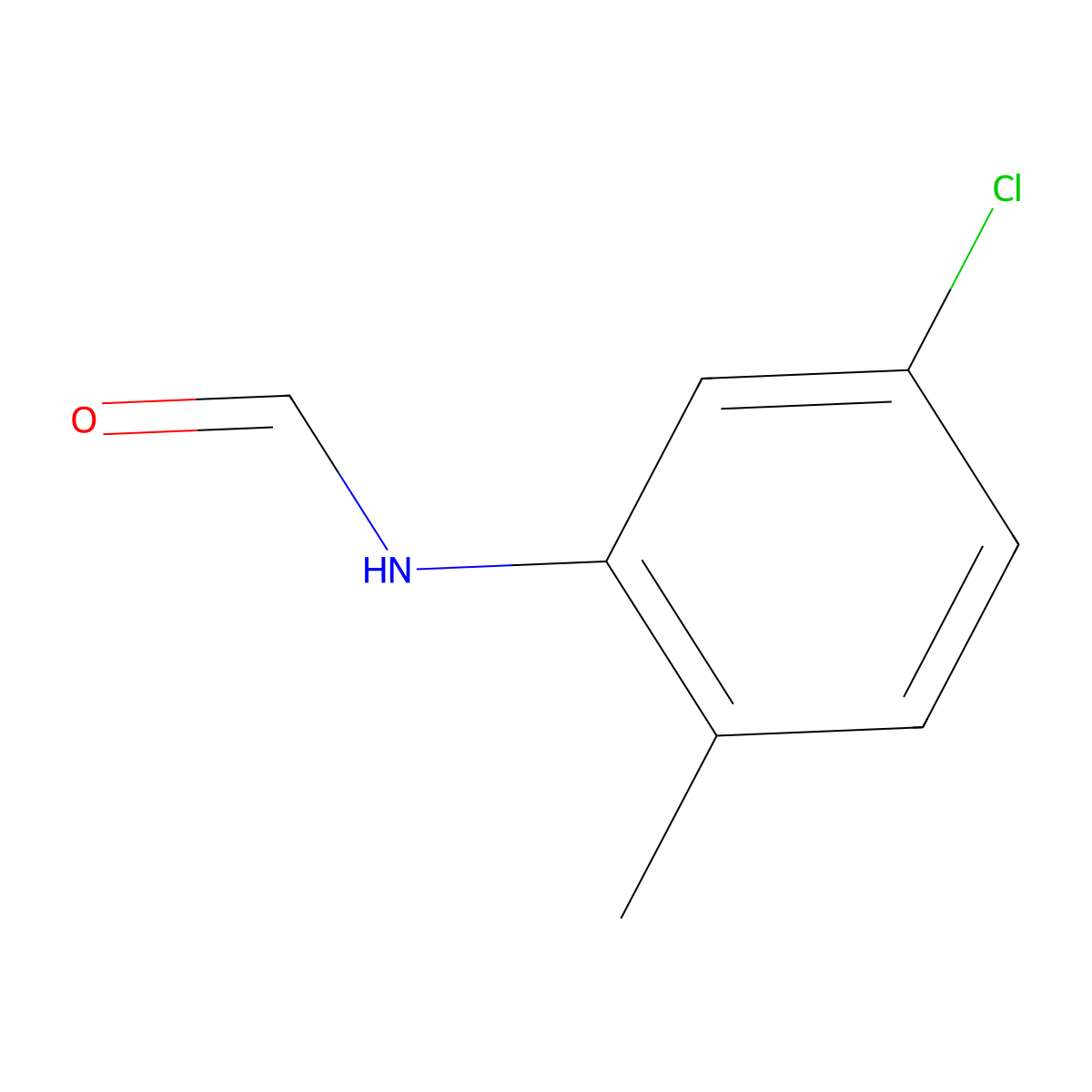 n-(5-Chloro-2-methylphenyl)formamide molecular structure, CAS 6268-65-1