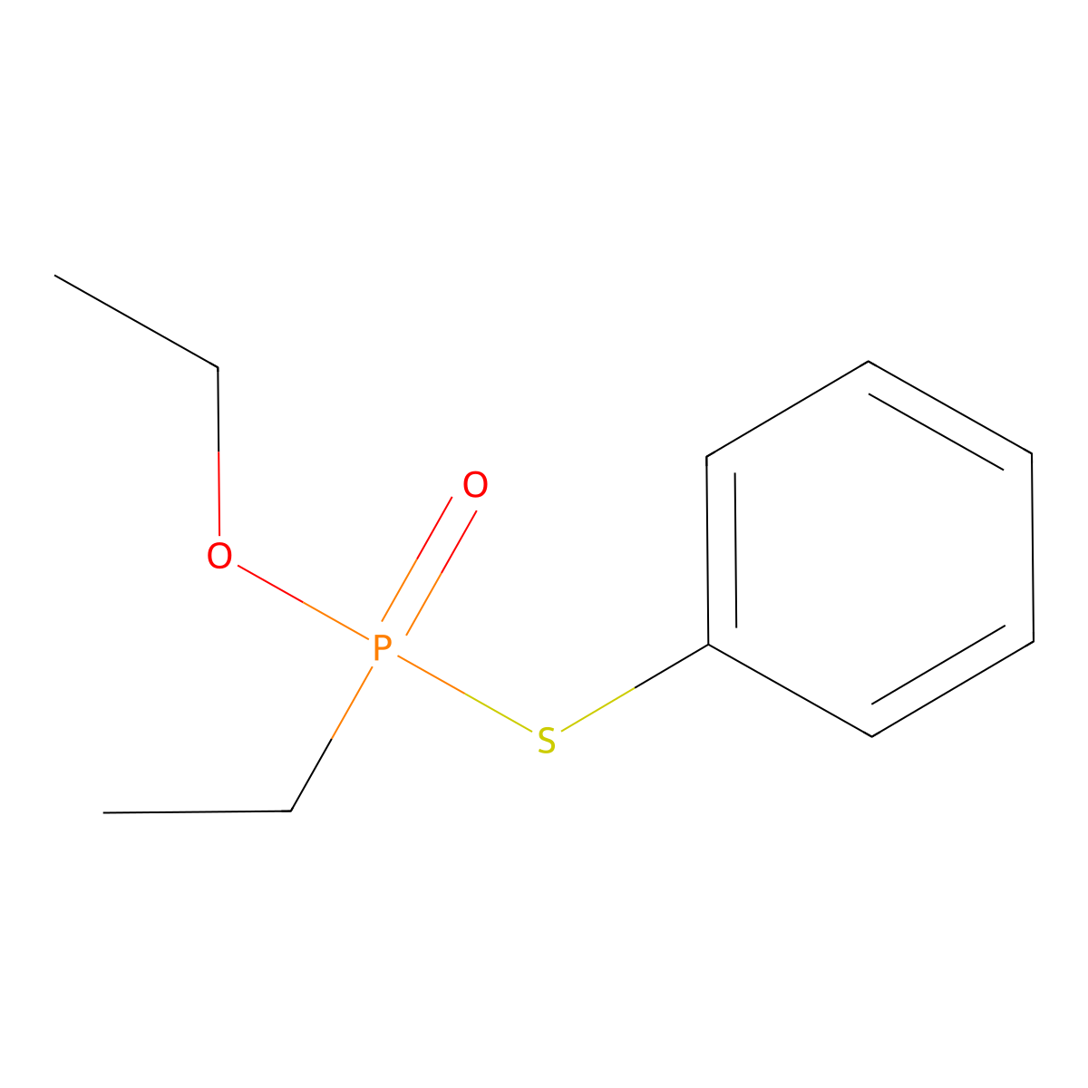 Fonofos oxon molecular structure, CAS 62680-05-1