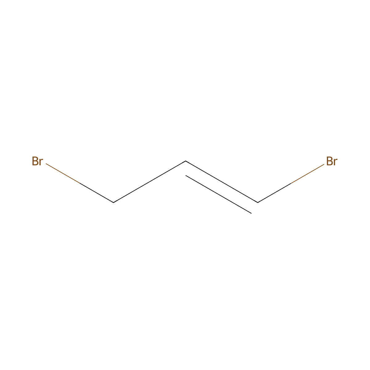 (1E)-1,3-dibromoprop-1-ene molecular structure, CAS 627-15-6