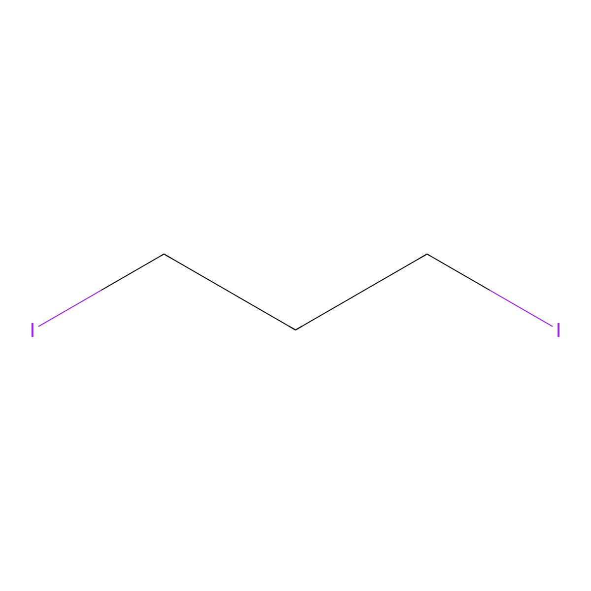 1,3-Diiodopropane molecular structure, CAS 627-31-6