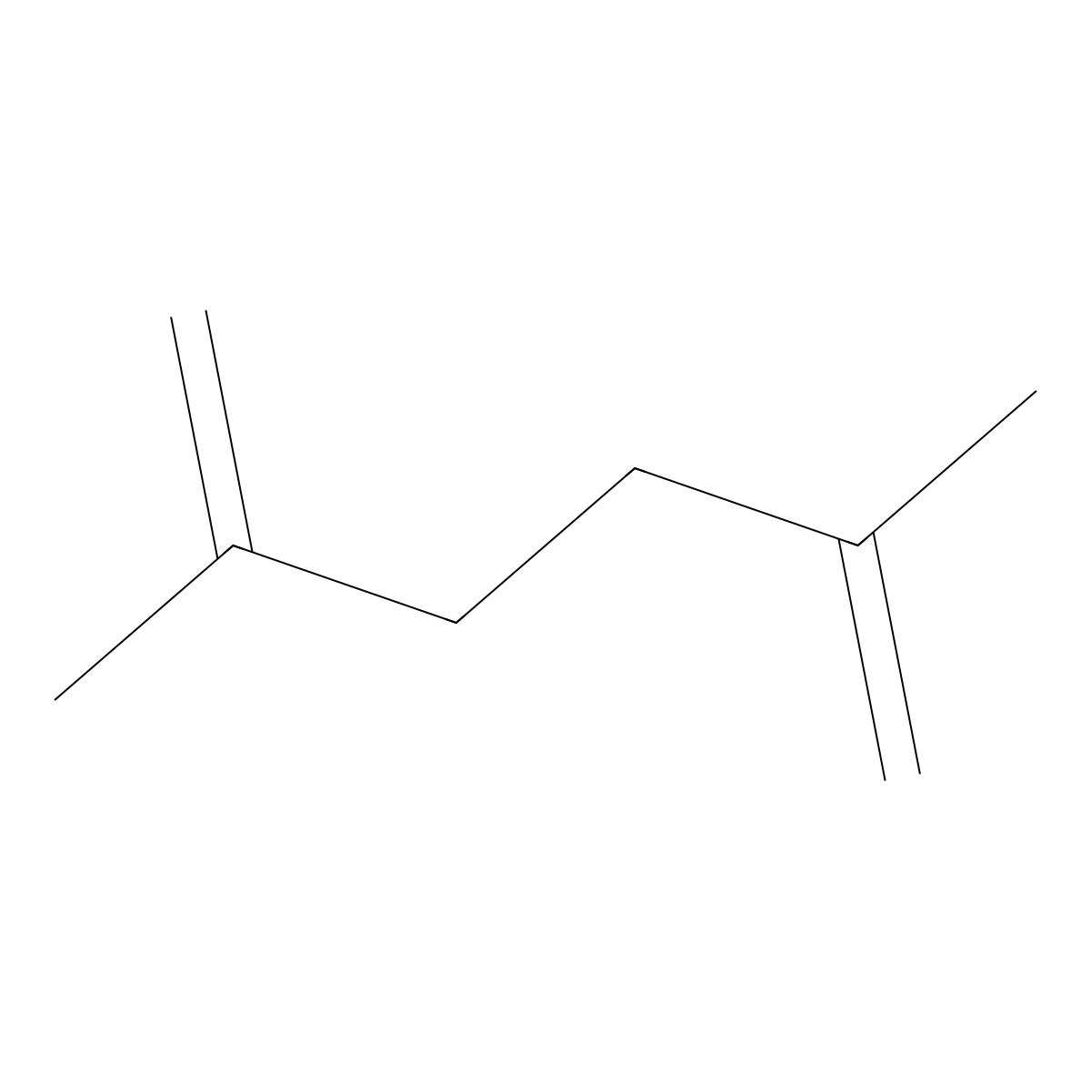 2,5-Dimethyl-1,5-hexadiene molecular structure, CAS 627-58-7