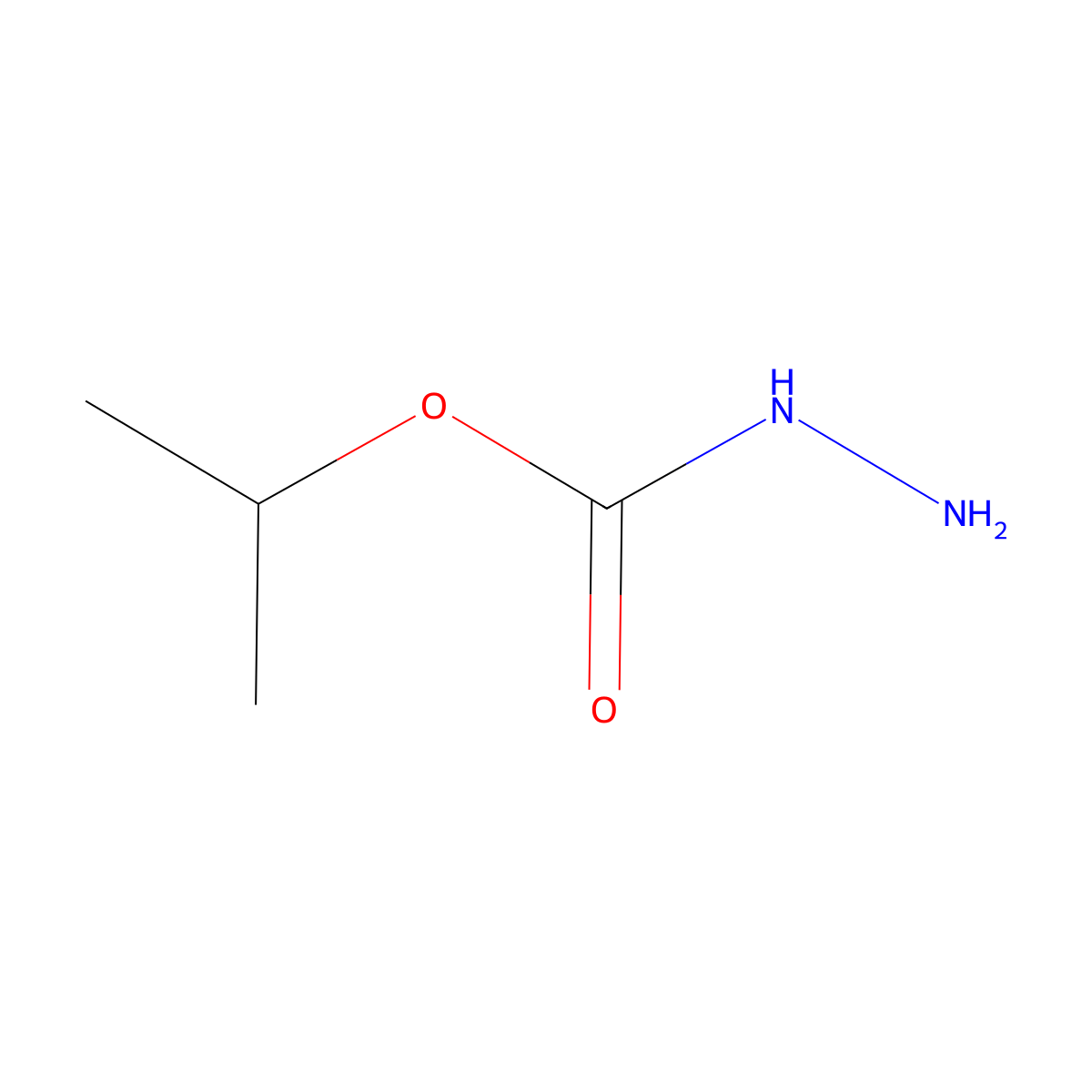 (Propan-2-yloxy)carbohydrazide molecular structure, CAS 6271-30-3