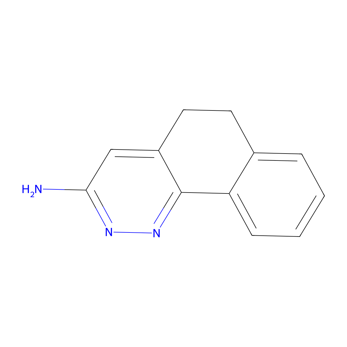 5,6-Dihydro-Benzo[H]Cinnolin-3-Ylamine molecular structure, CAS 627529-41-3