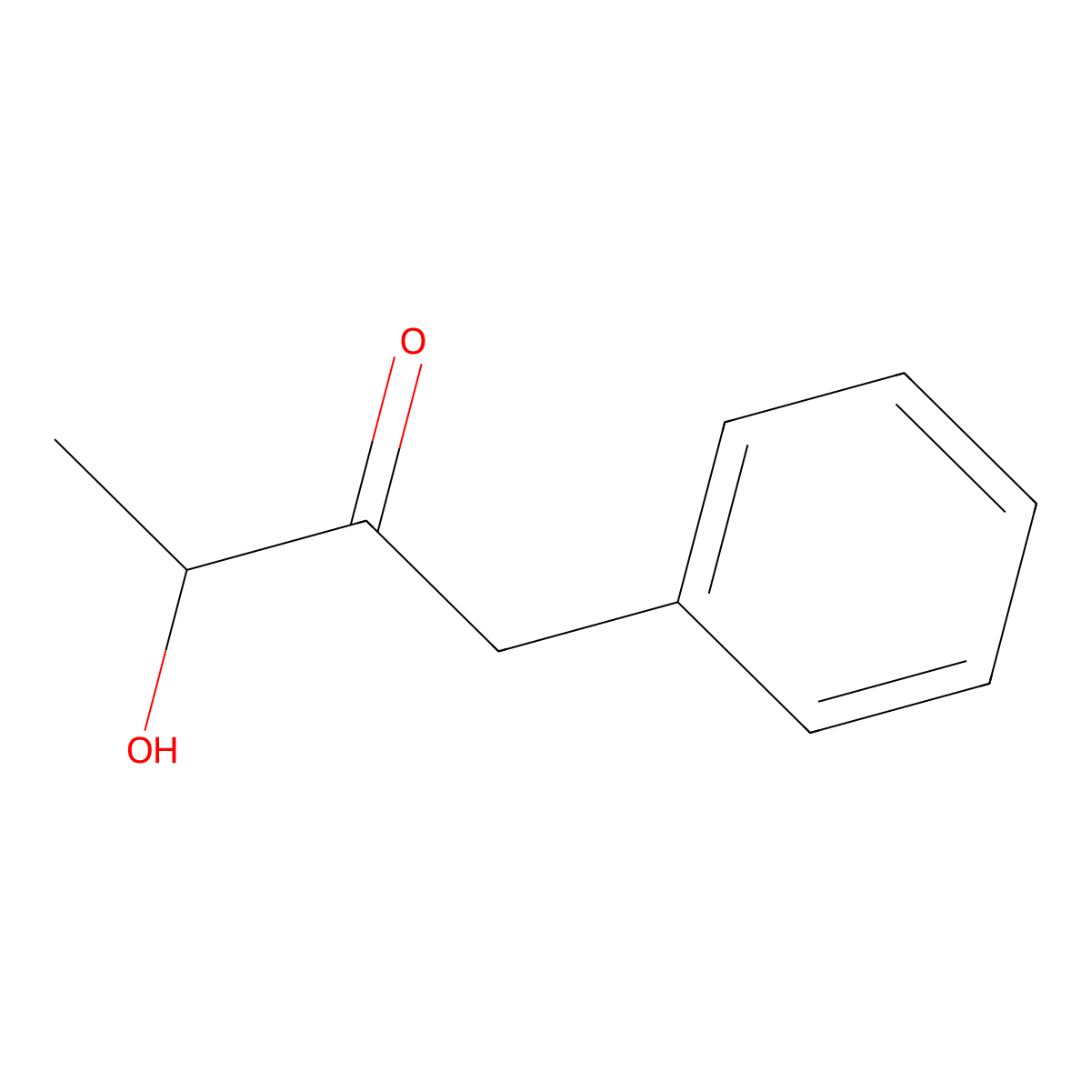 3-Hydroxy-1-phenylbutan-2-one molecular structure, CAS 62763-33-1