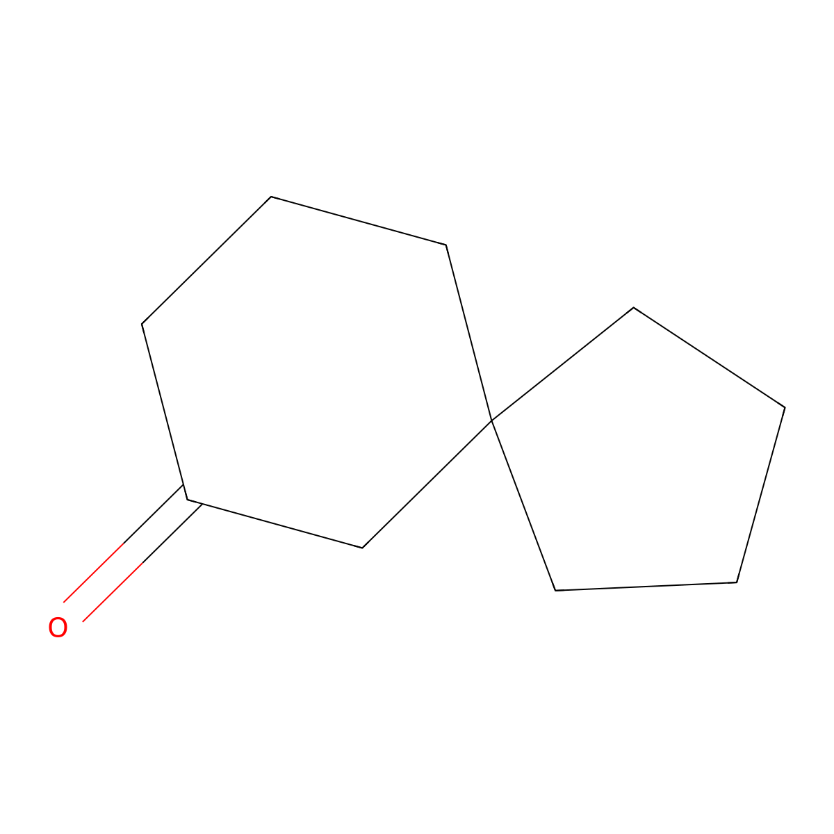 Spiro[4.5]decan-7-one molecular structure, CAS 62788-60-7